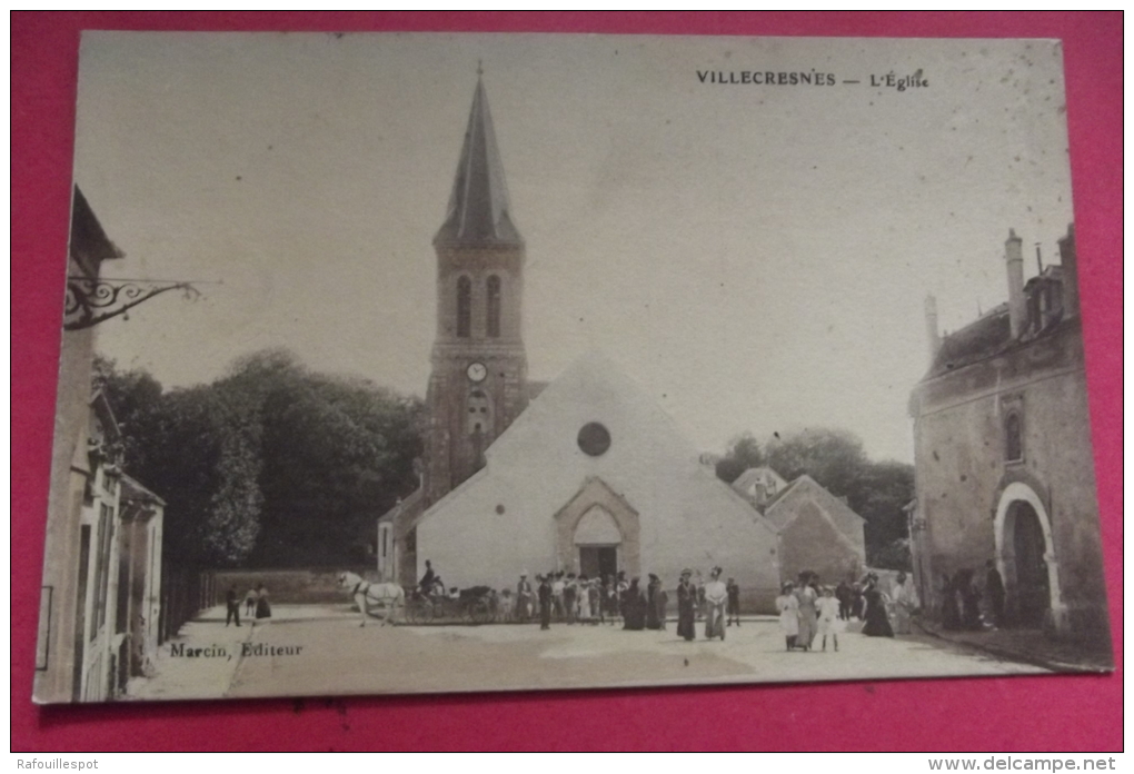 Cp Villecresnes L'eglise - Villecresnes