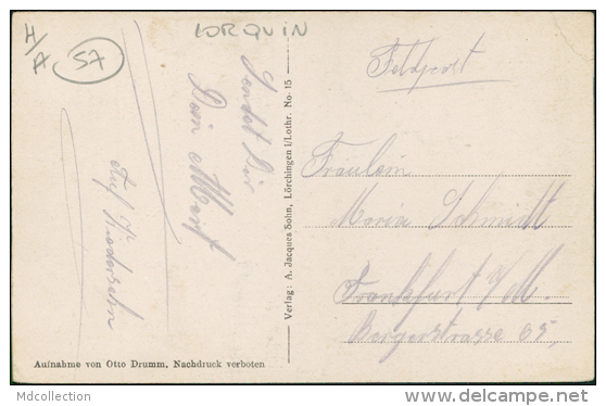 57 LORQUIN / Leopold-Vallet Strasse / CARTE RARE - Lorquin