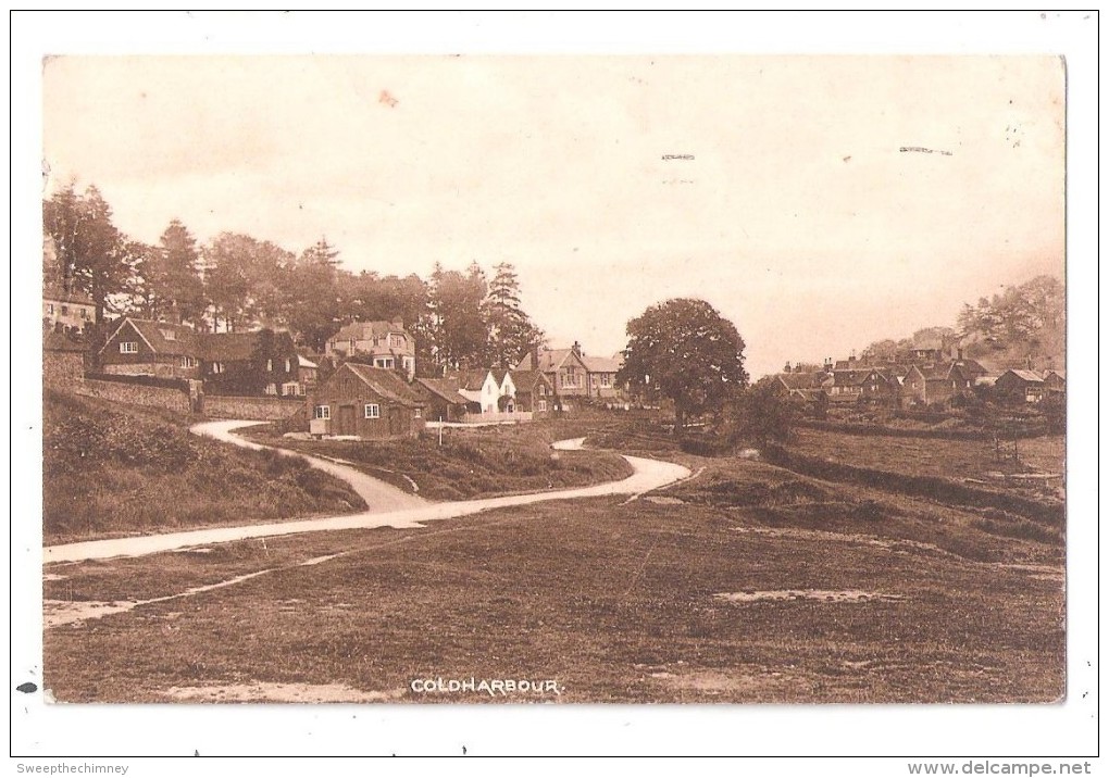 SURREY COLDHARBOUR Nr Dorking Capel Reigate Used 1945 - Surrey