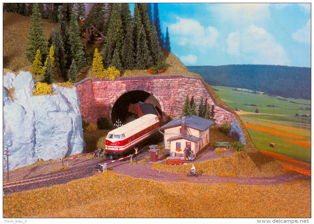 AK Modell-Eisenbahn Modellbahn Model Railway Oberes Muldental Deutschland DDR Deutsche Demokratische Republik GDR - Ouvrages D'Art