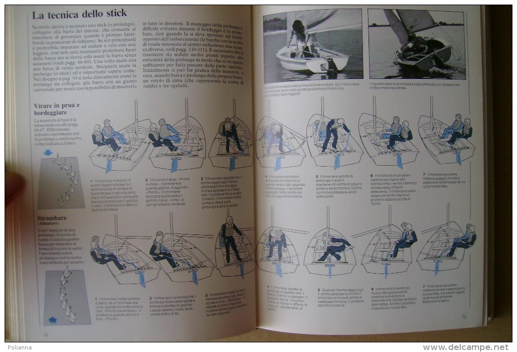 PCI/13 Bob Bond VIA COSI´ - Manuale Della Vela Mondadori I Ed 1981/Navigazione - Meteorologia - Windsurf - Sport