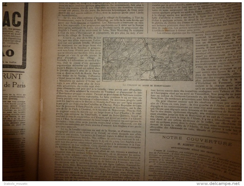 1917 LPDF:Mort-Homme;PRISONNIERS De GUERRE;Laon;Liévin;St-Quentin;Moronvilliers;Aubérive;La Suippe;USA; Explosion TOULON - Français