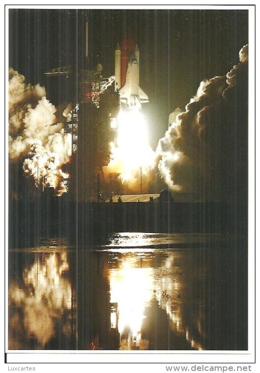 LOT DE 4 CARTES POSTALES NAVETTE SPATIALE  // LOT OF 4 POSTCARDS SPACE SHUTTLE - Raumfahrt