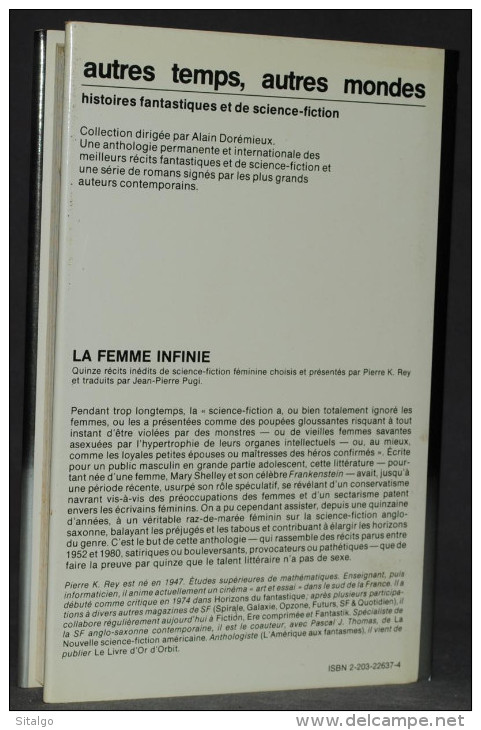 LA FEMME INFINIE - RÉCITS DE SF - CASTERMAN - Casterman