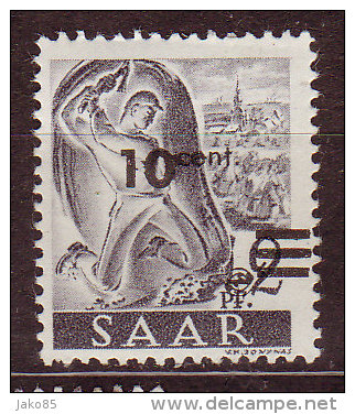 SARRE - 1947 - YT N° 216  - ** - - Ungebraucht