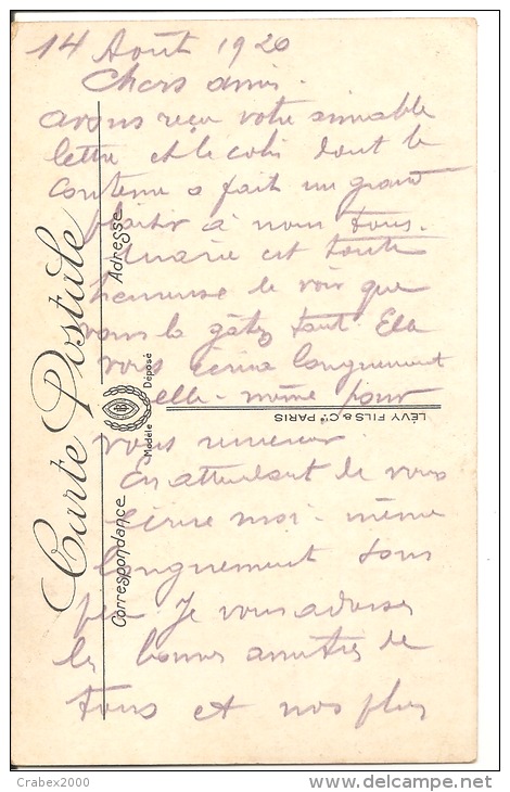 Y&T 25  MONACO   Vers  FRANCE   Le   18 JUIN 1920  2 SCANS - Cartas & Documentos