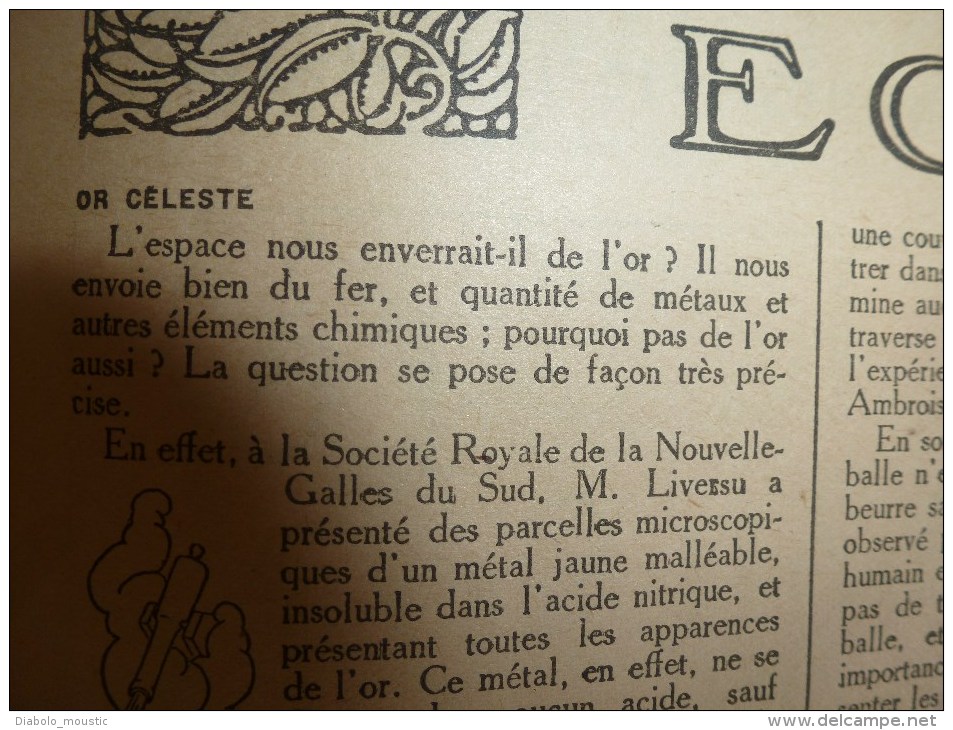 1918 LPDF:Soldat-Type;Malvy;BLIGNY;Tchéco-Slovaques à Vladivostok;Or céleste; Eleveur d'ours à Cérac;Eau-poison,Montpen