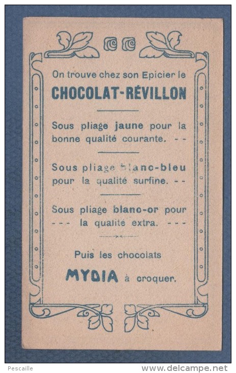 JOLI CHROMO CHOCOLAT REVILLON - FRANCOIS Ier BATAILLE DE PAVIE - TOUT EST PERDU FORS L'HONNEUR - Revillon