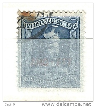 MARCA DA BOLLO REVENUE - TRIESTE AMG FTT  - IGE - LIRE 5 - Steuermarken