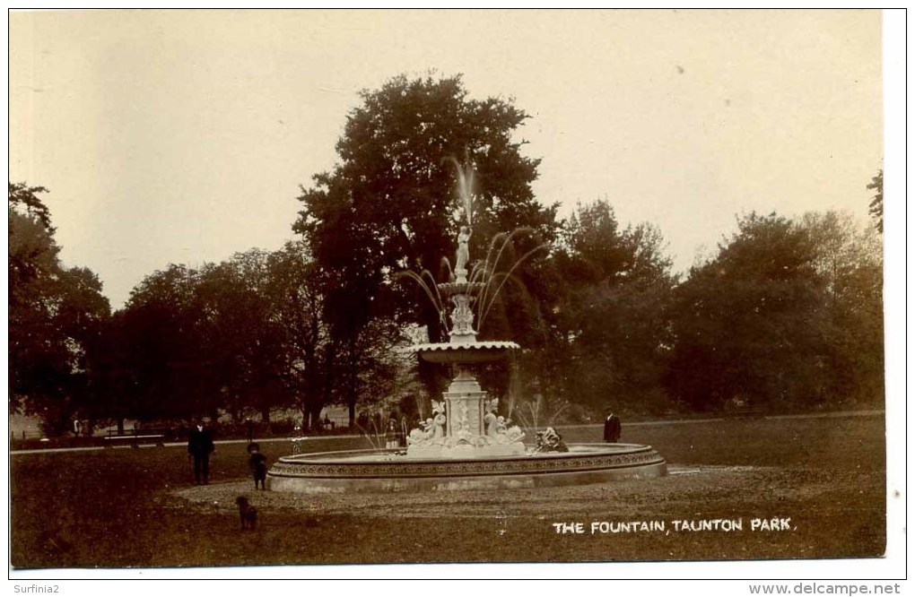 SOMERSET - TAUNTON - THE FOUNTAIN RP Som21a - Minehead