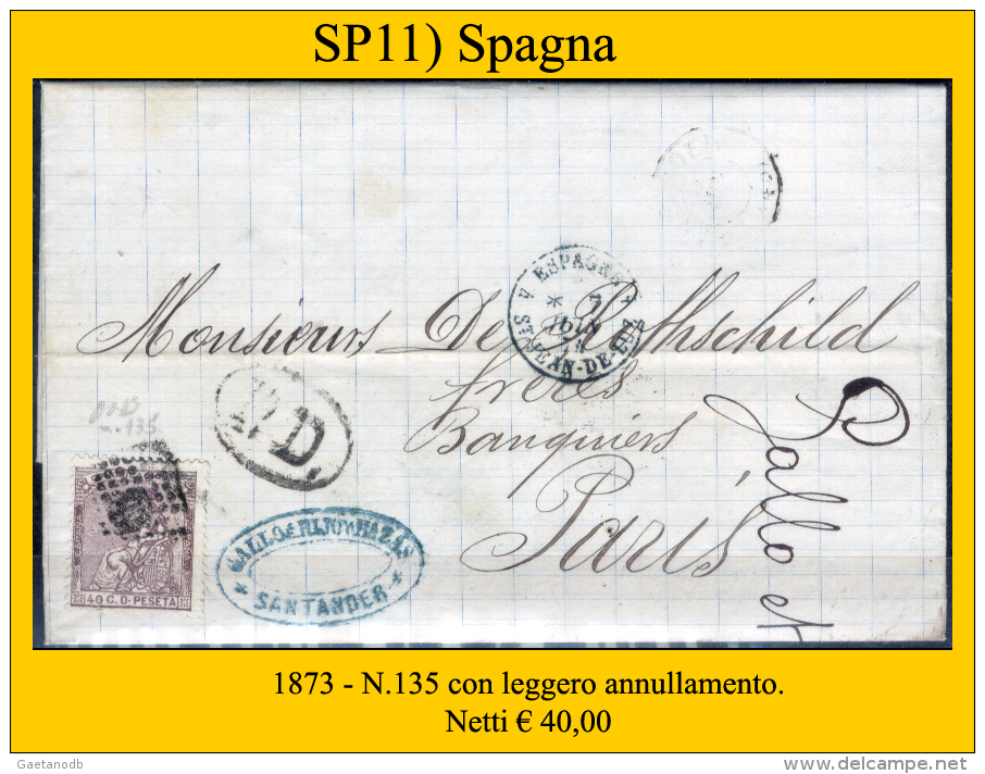 Spagna-SP011 - Storia Postale