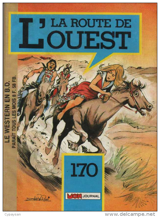 ROUTE DE L OUEST N° 170 BE MON JOURNAL 12-1988 - Mon Journal