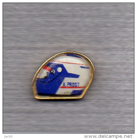 Pin´s  Sport  Automobile  F1  Casque  A . PROST - F1