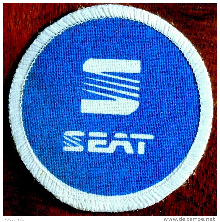 Patch Écusson Tissu à Coudre - Automobile - SEAT - Autosport - F1