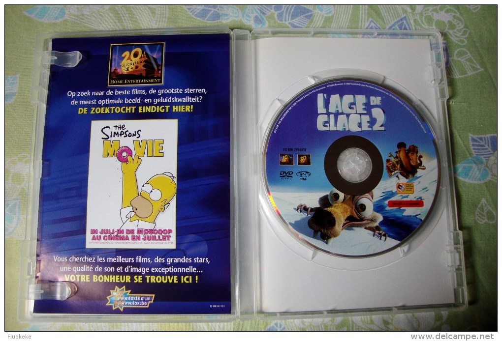 Dvd Zone 2 L'Âge De Glace 2 Ice Age The Meltdown Vostfr + Vfr - Cartoons