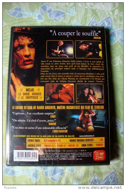 Dvd Zone 2 Dario Argento Le Sang Des Innocents Vostfr + Vfr - Horror