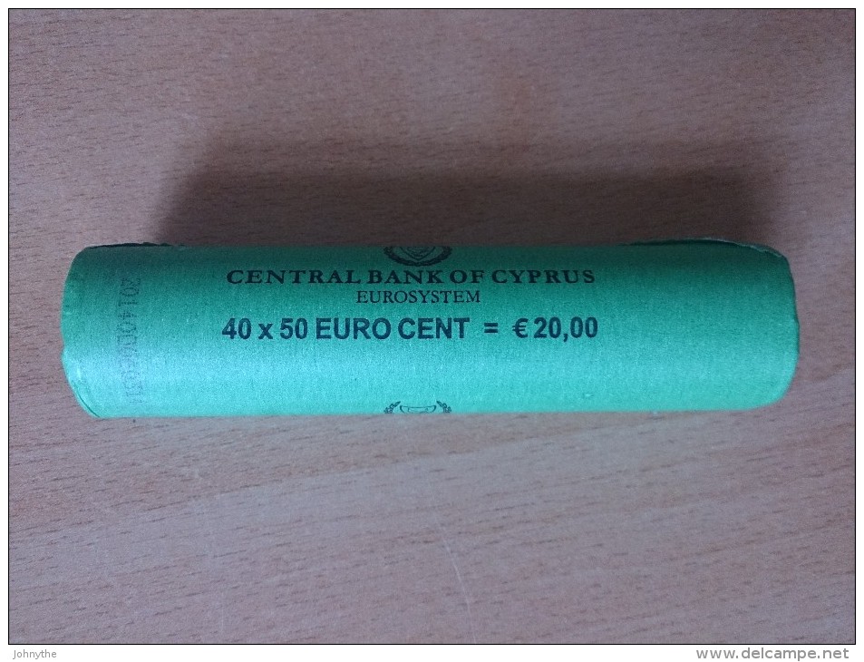 Cyprus 2014 50 Cent  Roll UNC - Chypre