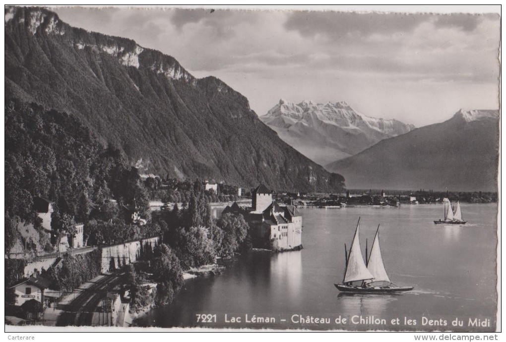 SUISSE,SVIZZERA,SCH WEIZ,HELVETIA,SWISS ,VAUD,MONTREUX,TERRITET, Riviera Paysd´enhaut,chateau Chillon - Montreux