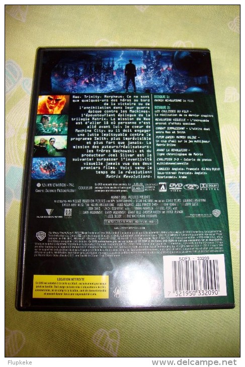 Dvd Zone 2 Matrix Revolutions Édition 2 Dvd Vostfr + Vfr - Sci-Fi, Fantasy