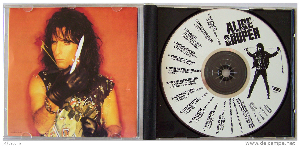 CD 12T ROCK  ALICE COOPER Hey Stoopid - Punk