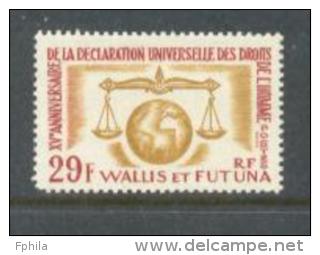 1963 WALLIS AND FUTUNA HUMAN RIGHTS MICHEL: 203 MNH ** - Nuevos