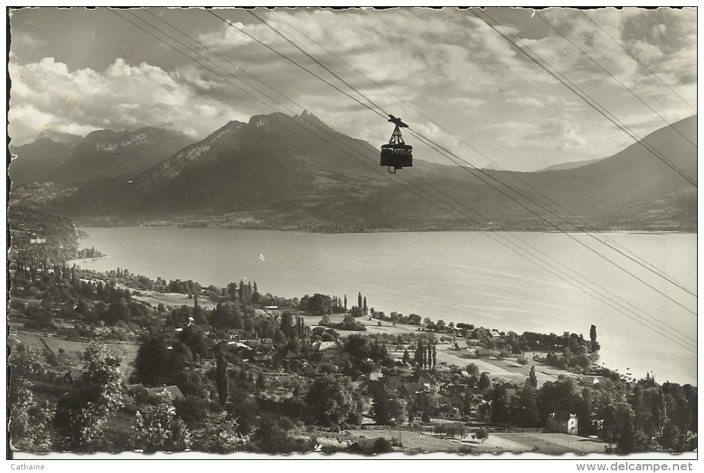 74 . VEYRIER DU LAC . VUE GENERALE  . LAC D ANNECY - Veyrier