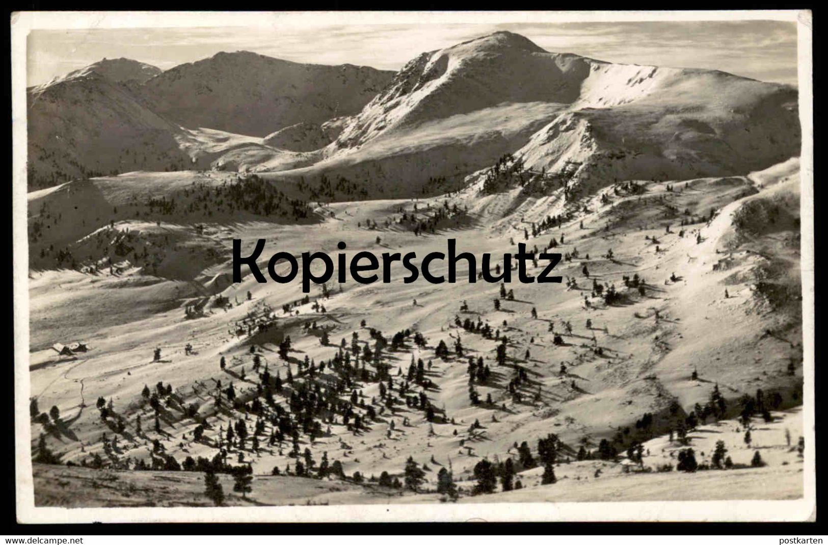 ALTE POSTKARTE SEETALERALPEN SEETALERHÜTTE ZIRBITZKOGEL Seetaler Alpen Wolfsberg Kärnten Österreich Austria Postcard - Wolfsberg