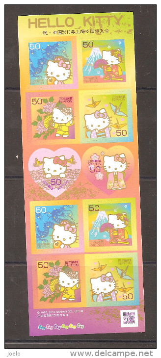 JAPAN 2011 HELLO KITTY  BLOCK MNH - Neufs