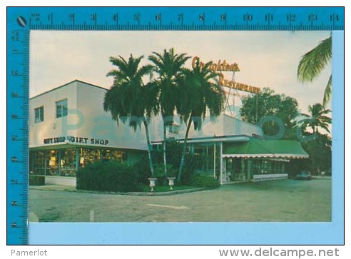 Fort Lauderdale Florida USA( Creighton's Restaurant ) Post Card Carte Postale Recto/verso - Fort Lauderdale