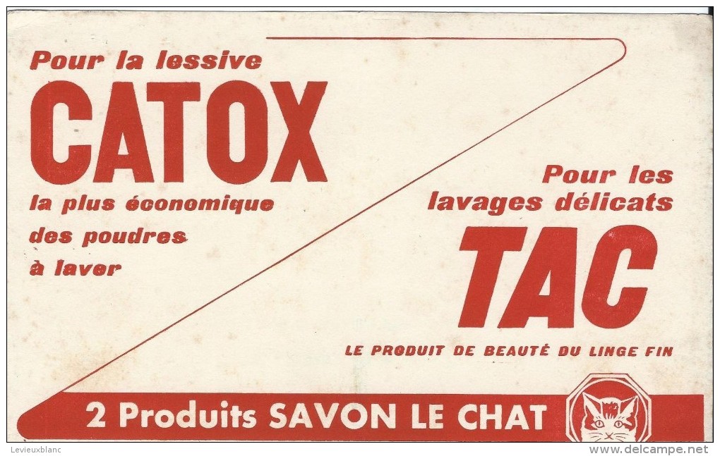 Savon Le Chat / CATOX/ TAC /Vers 1950   BUV162 - S