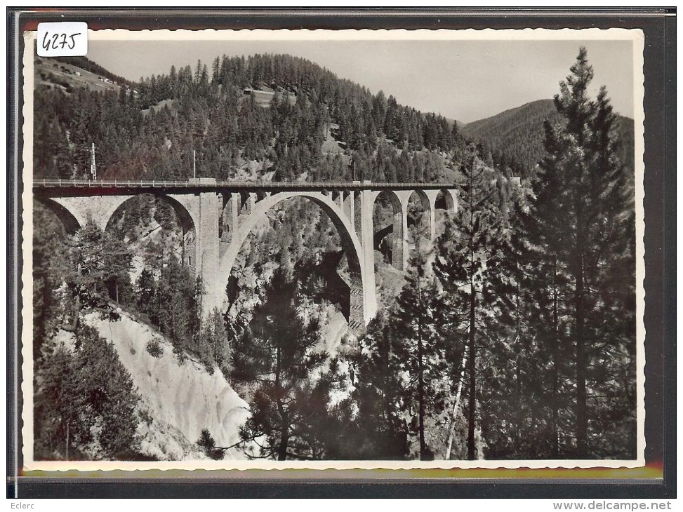 GRÖSSE 10x15 - WIESENER VIADUKT DER RHÄTISCHEN BAHN - TB - Wiesen