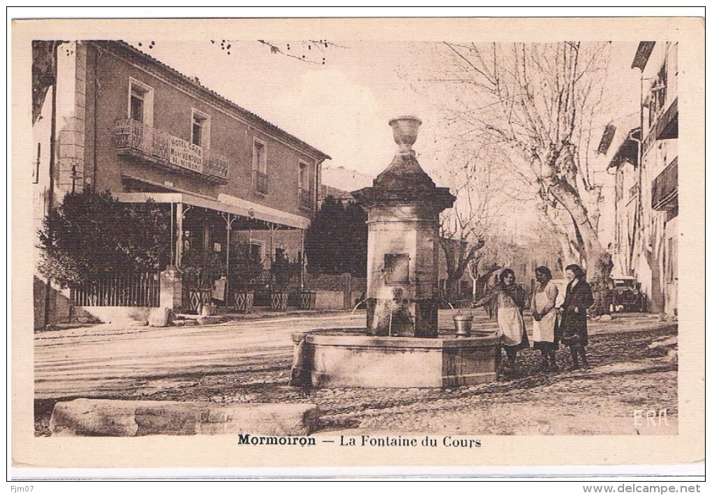 84 - MORMOIRON - LA FONTAINE DU COURS - - Mormoiron