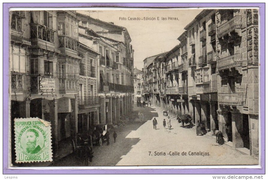 ESPAGNE -- SORIA --  Calle De Canalejas - Soria