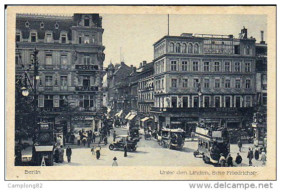 Scan14 : Allemagne, Berlin - Unter Den Linden, Ecke Friedrichstr - Friedrichshain