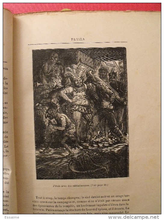 Patira. Raoul De Navery. édition Populaire Très Illustrée (Lemaître, Zier, Castelli...). Sd (1890) - Avontuur