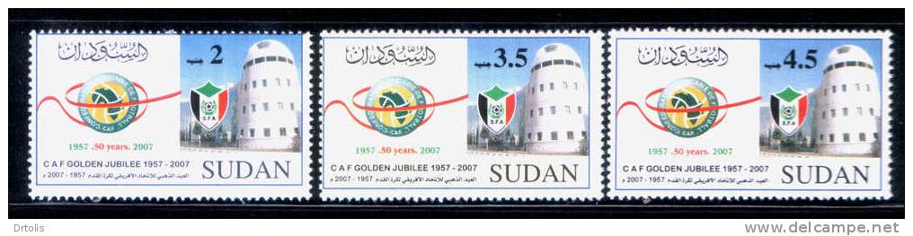 SUDAN / 2007 / AFRICAN SOCCER CONFEDERATION / MNH /  VF    . - Soedan (1954-...)