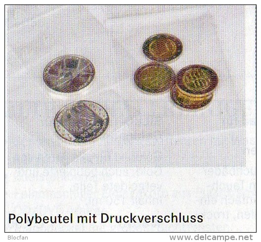 Hülle Größer 100 Polybeutel Mit Verschluß Neu 2€ Schutz/Einsortieren #781 Lindner 60x80 Mm For Stamps Too Coins Of World - Buste Trasparenti