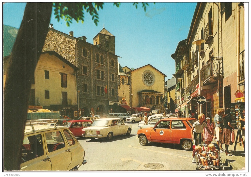 Y&T N°253  ANDORRE LA VIEILLE   Vers   FRANCE  Le    1976  2 SCANS - Brieven En Documenten