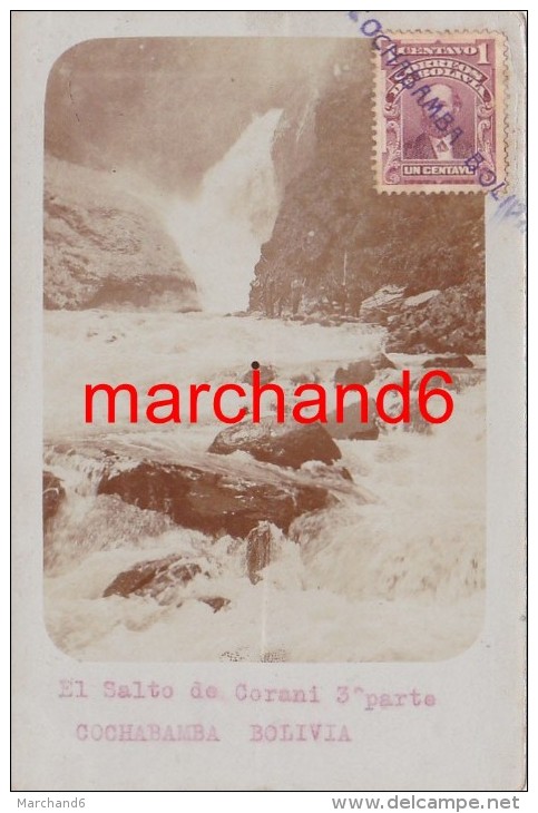 Bolivie El Salto De Corani 3 Parte Cochabamba Rodolfo Torrico Carte Photo - Bolivien