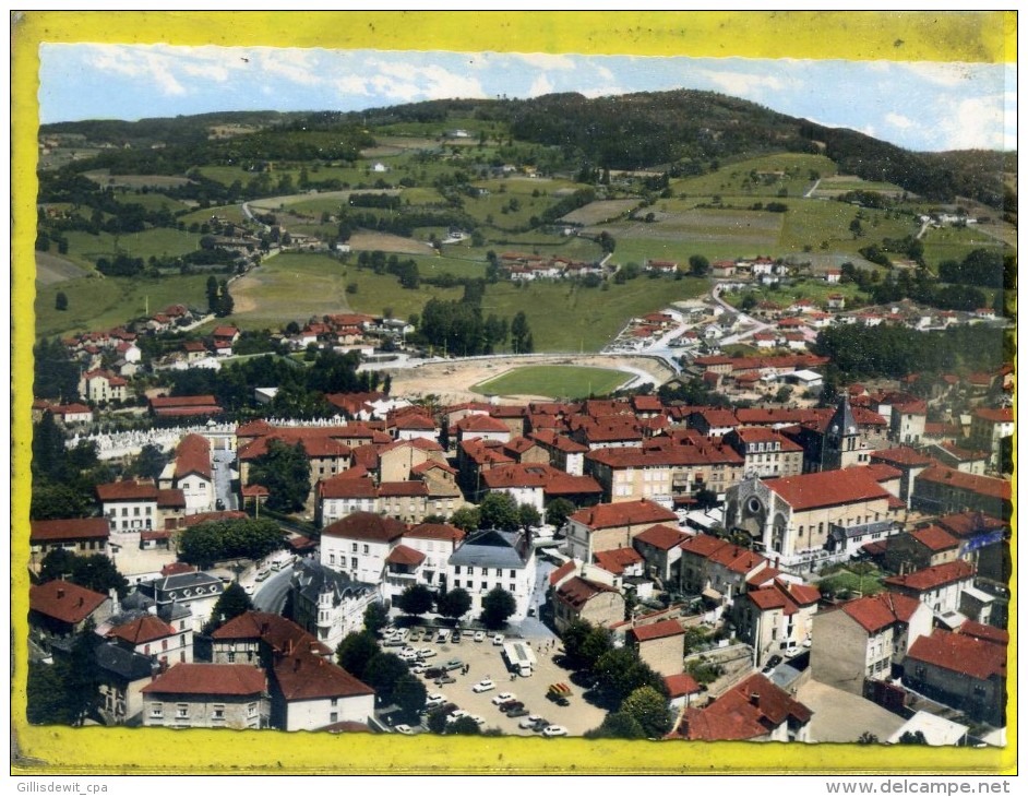 - CORS LA VILLE C/ Thizy - Vue Générale Aérienne - Cours-la-Ville