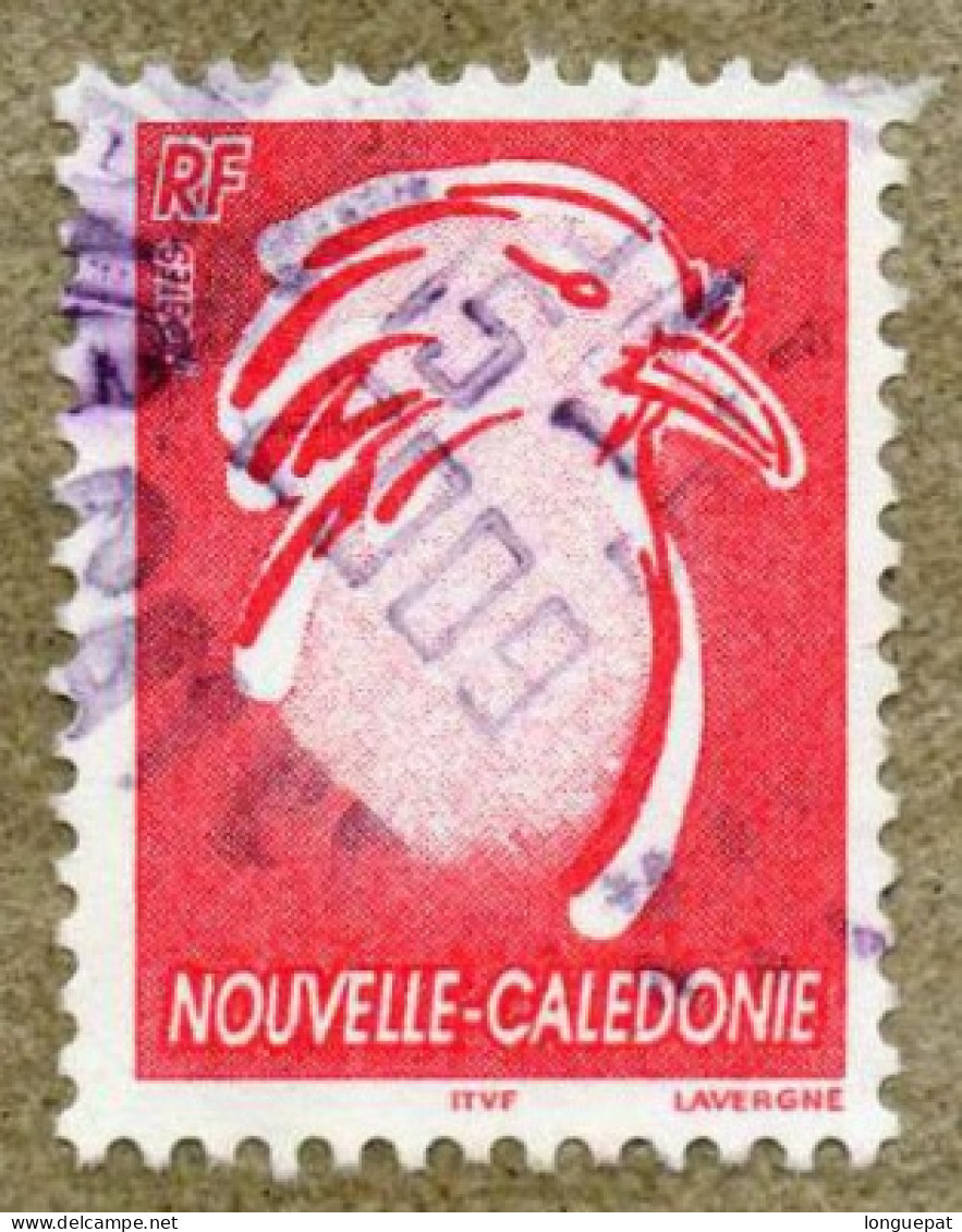 Nelle CALEDONIE : Cagou - Oiseau - Série Courante - - Used Stamps