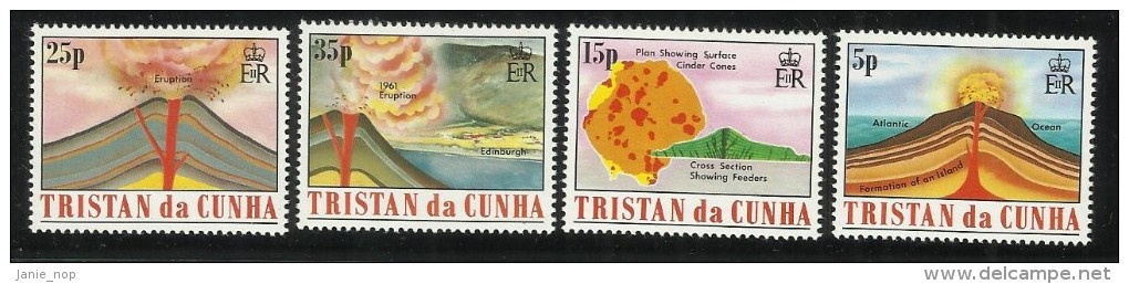 Tristan Da Cunha 1982 Volcanoes MNH - Trinidad & Tobago (1962-...)