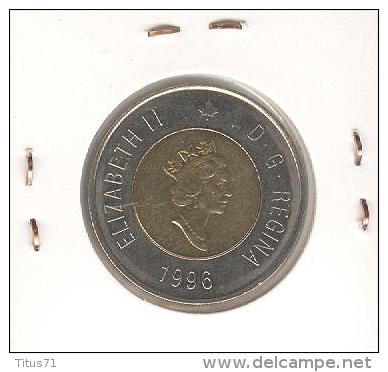 2 Dollars Canada Bi-métallique / Bimetalic 1996 - Canada