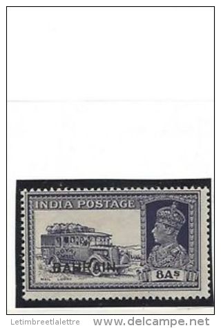 Colonie Anglaise, Bahrain N° 26 * - Bahreïn (...-1965)