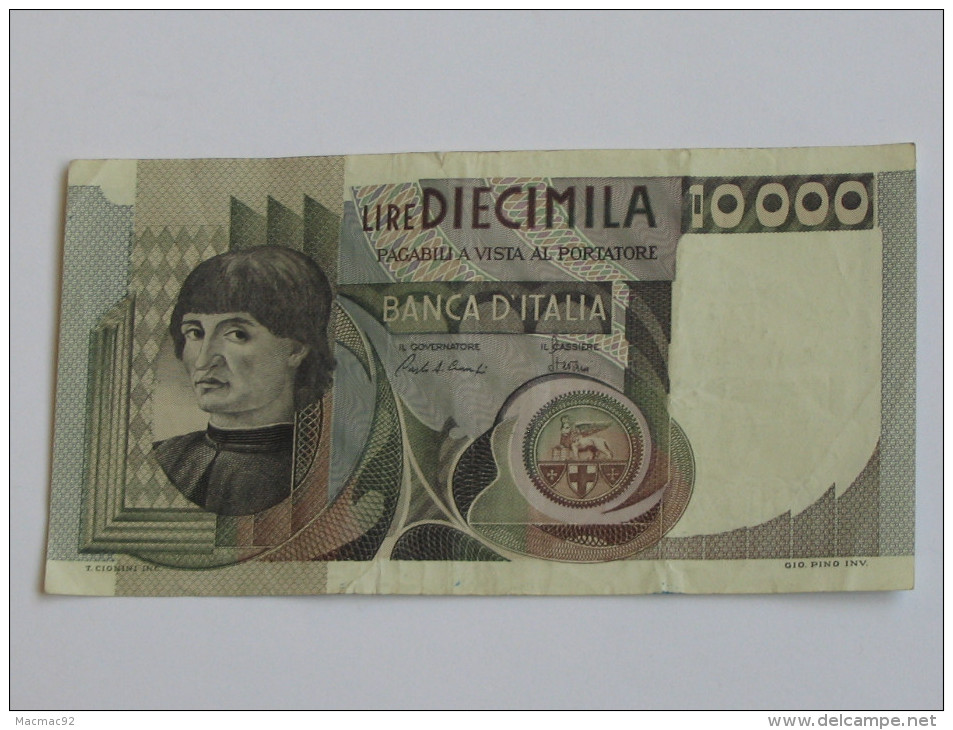 10000 LIRE - Diecimila - ITALIE  - Banca D´Italia 1976-1984 **** EN ACHAT IMMEDIAT **** - [ 9] Colecciones