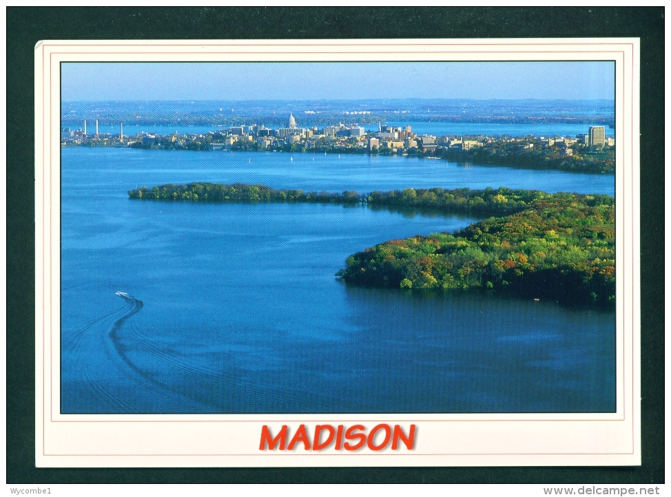 USA  -  Madison  Unused Postcard As Scan - Madison