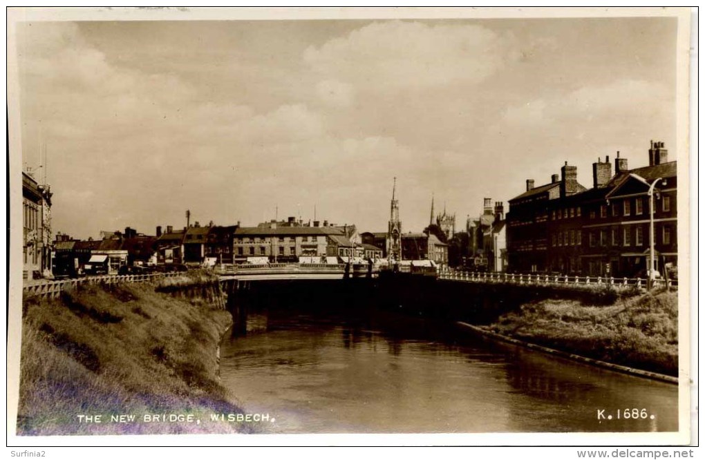 CAMBS - WISBECH - THE NEW BRIDGE RP Ca195 - Andere & Zonder Classificatie