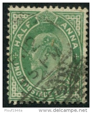 Pays : 230,3 (Inde Anglaise : Empire)  Yvert Et Tellier N° :   74 (o) - 1902-11  Edward VII
