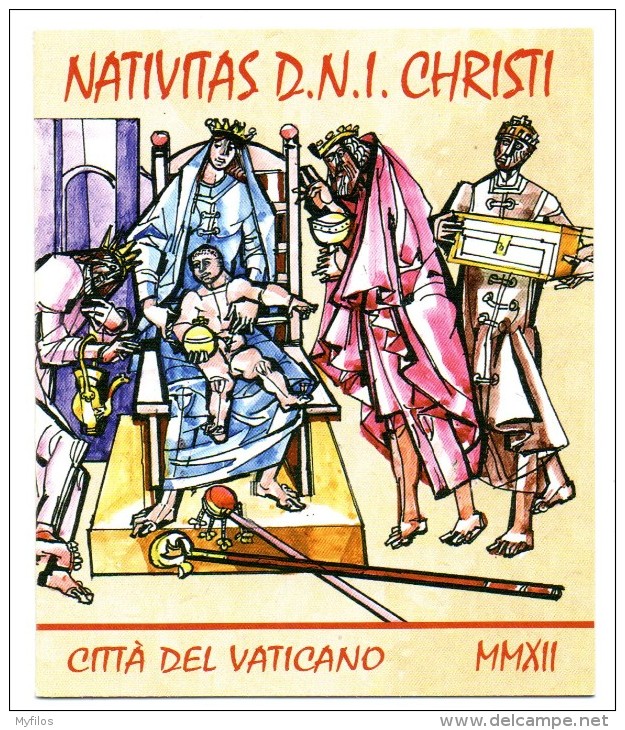 2012 VATICANO NATALE LIBRETTO ** - Neufs