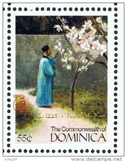 WD+ Dominica 1999 Mi 2769 Mnh Millenium: Chinesischer Maler Ma Yuan - Dominique (1978-...)